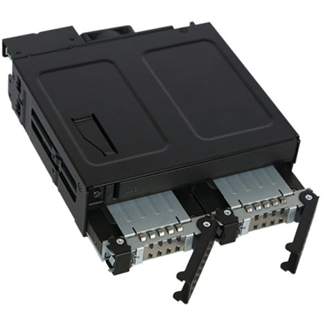 Icy Dock Tougharmor Mb602Spo-B Drive Enclosure For 5.25" - Serial Ata/300 Host Interface Internal - Black