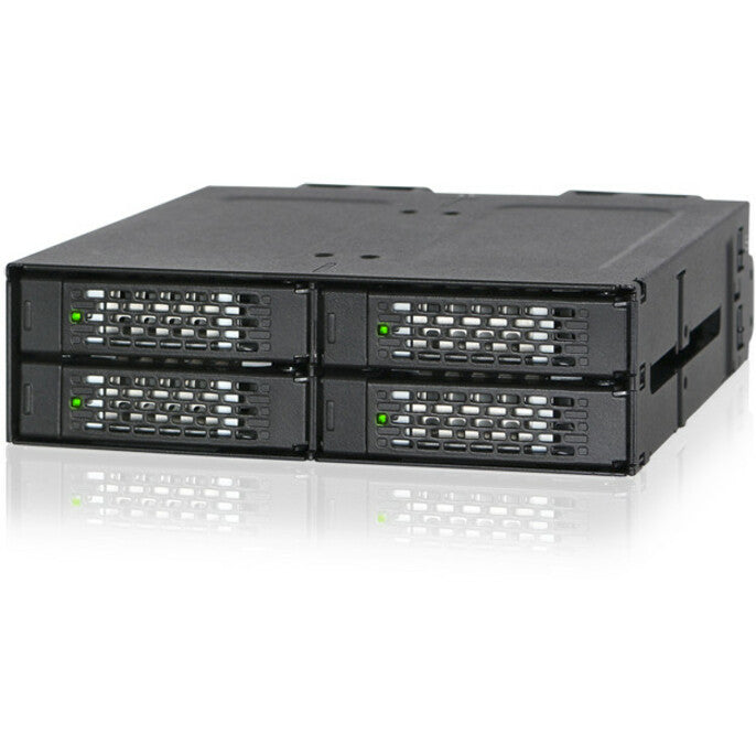 Icy Dock Tougharmor Mb699Vp-B Drive Enclosure For 5.25" - Mini-Sas Hd Host Interface Internal - Black MB699VPB