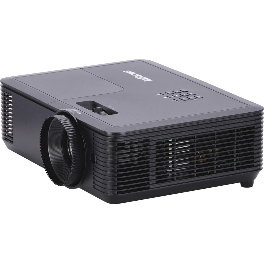 InFocus Genesis IN112BB 3D Ready DLP Projector - 4:3 - 800 x 600 - Front Rear Ceiling - 57
