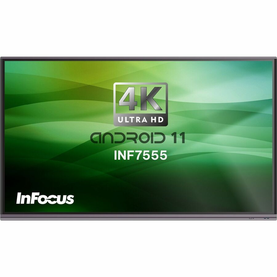 InFocus JTouch INF7555 Collaboration Display - 75 LCD - ARM Cortex A73 1.80 GHz - 8 GB SDR