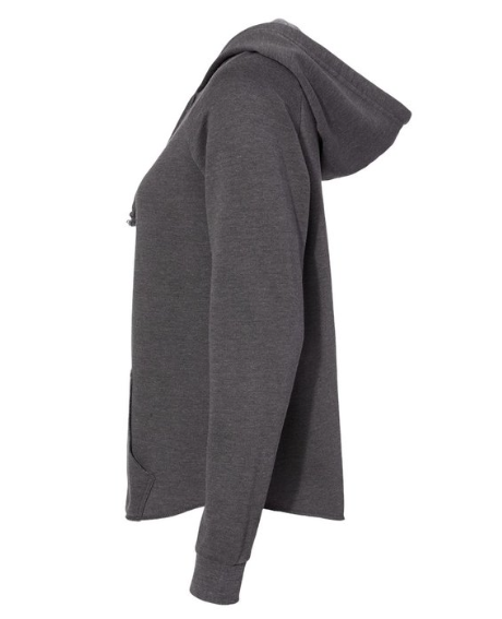 Independent Trading Co. Women's California Full-Zip Hooded Sweatshirt – Effortless Style, Cozy California Comfort