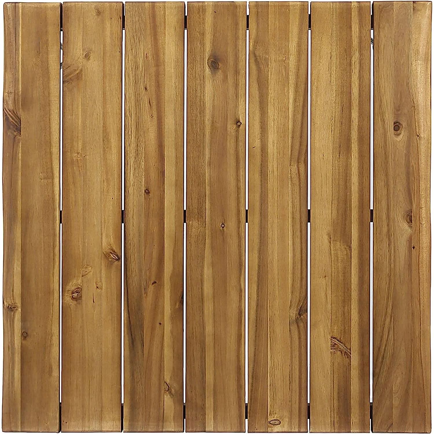 Industrial Acacia Wood Dining Table 150 to 200 cm Rustic