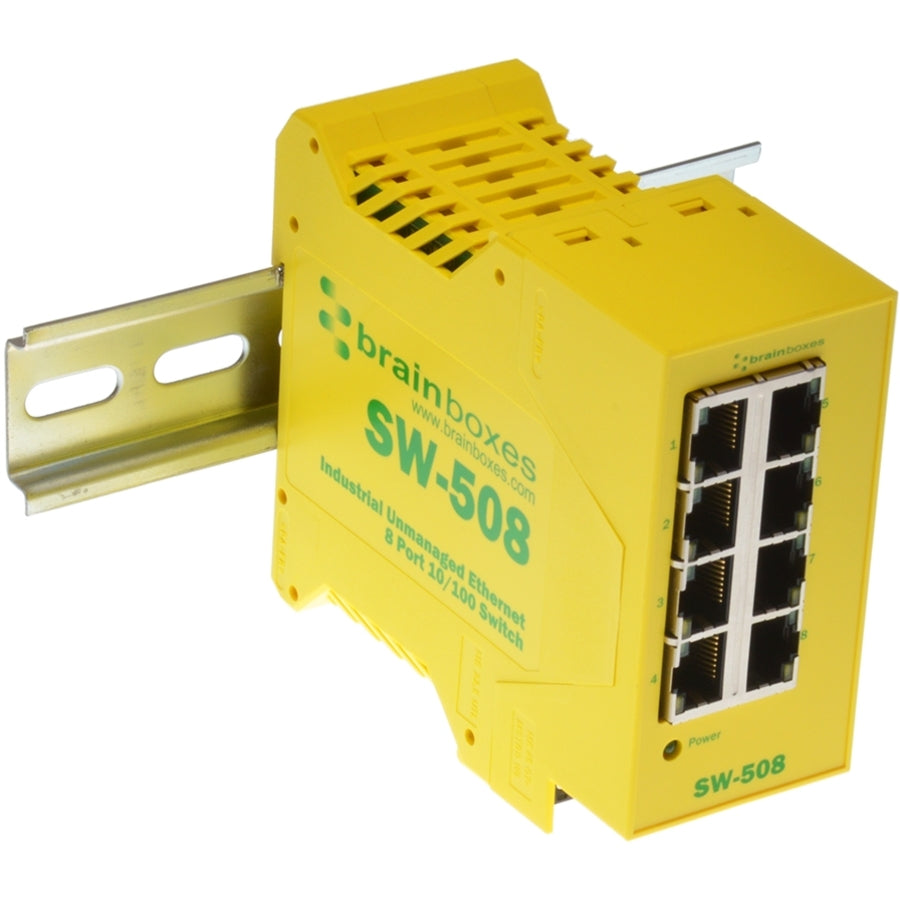 Industrial Ethernet 8Port Sw,-22 To+176 Degf Galvanic Isolation