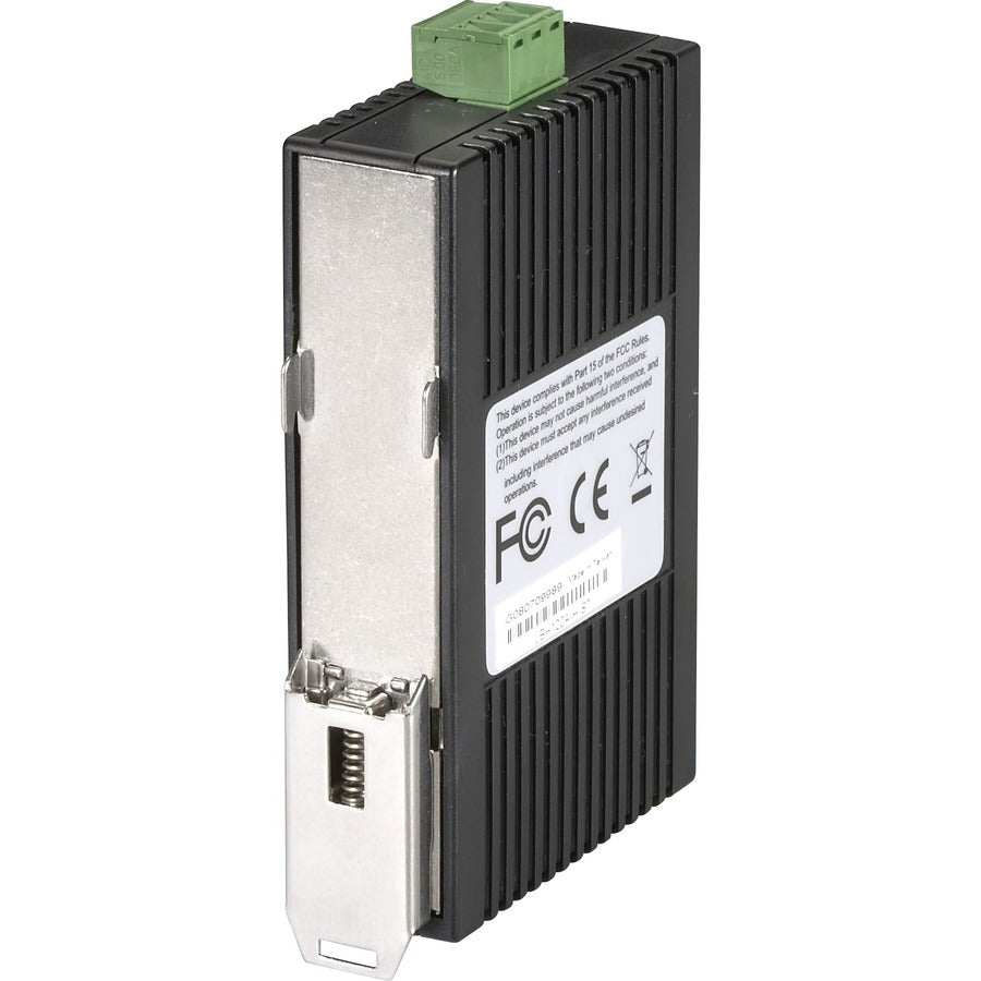 Industrial Ethernet Switch - Hardened 5-Port Fast Ethernet Fiber | Black Box LBH120A-H-ST