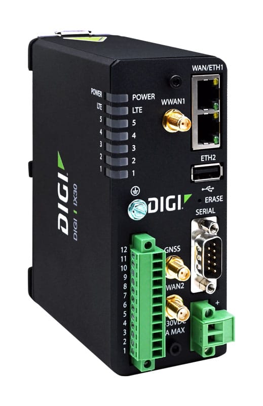 Industrial Router - FirstNet LTE-A Cellular Gateway | Digi IX30-00P7