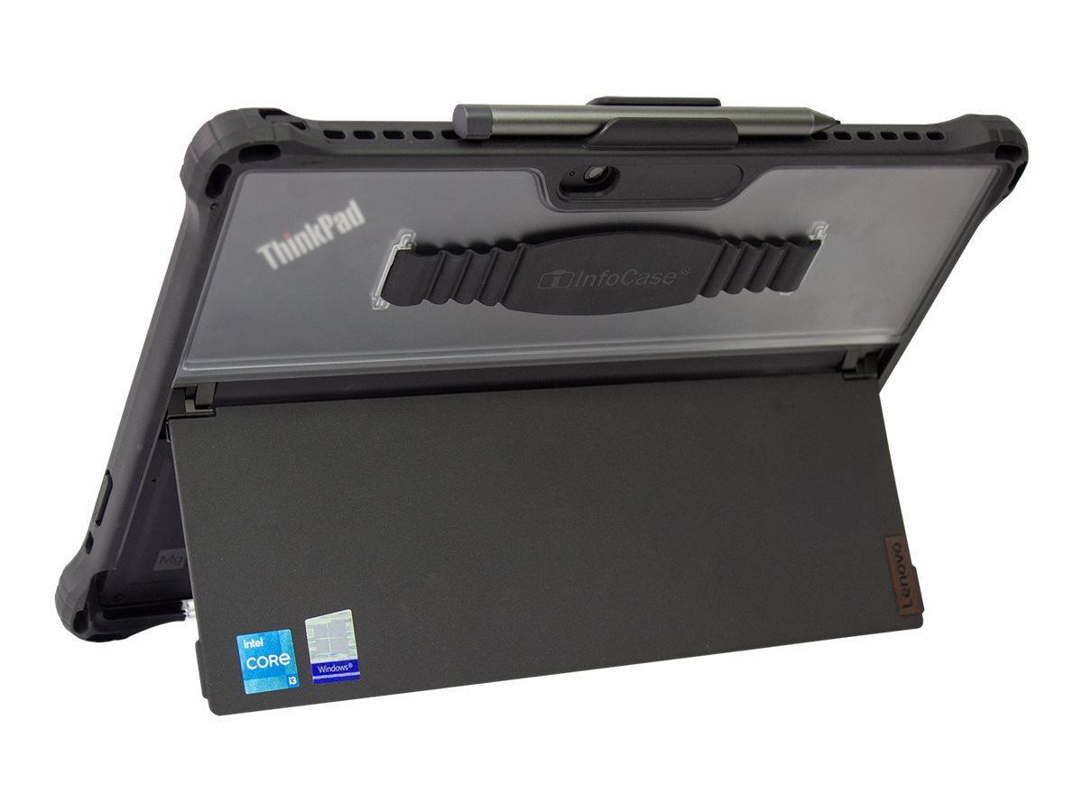 InfoCase - Notebook shell case - rugged - rugged - clear - for ThinkPad X12 Detachable Gen 2 21LK, 21LL