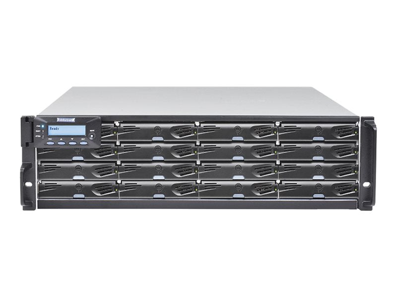 Infortrend EonStor DS 3016RUC - Hard drive array - 16 bays (SAS-3) - iSCSI (1 GbE) (external) - rack-mountable - 3U DS3016RUC000J-0030