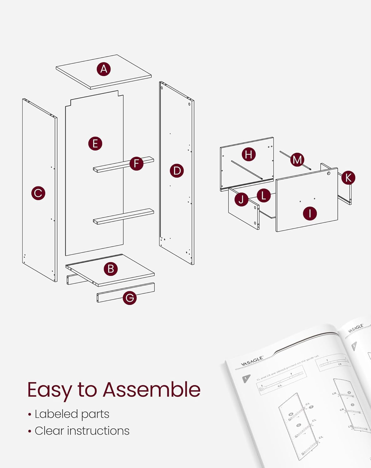 Ink Black 3 Drawer File Cabinet With Lock And Printer Stand For A4 And Letter Size Files