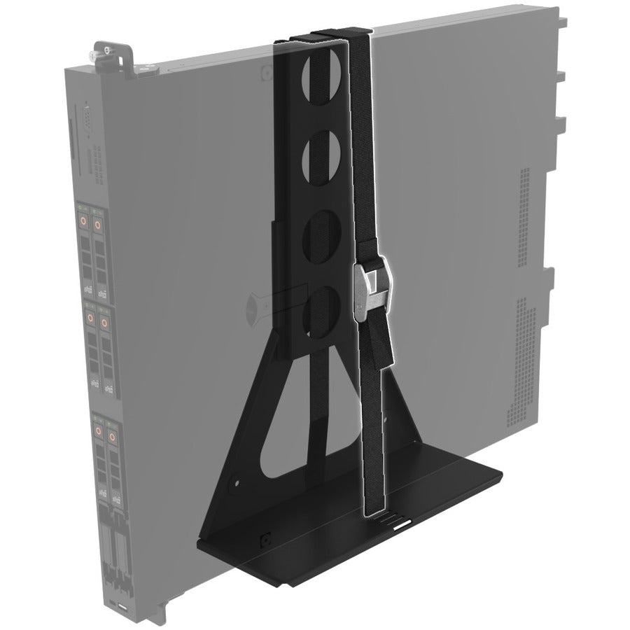 Innovation First Mounting Bracket for Desktop Computer - Black - TAA Compliant WALL-MOUNT-PC