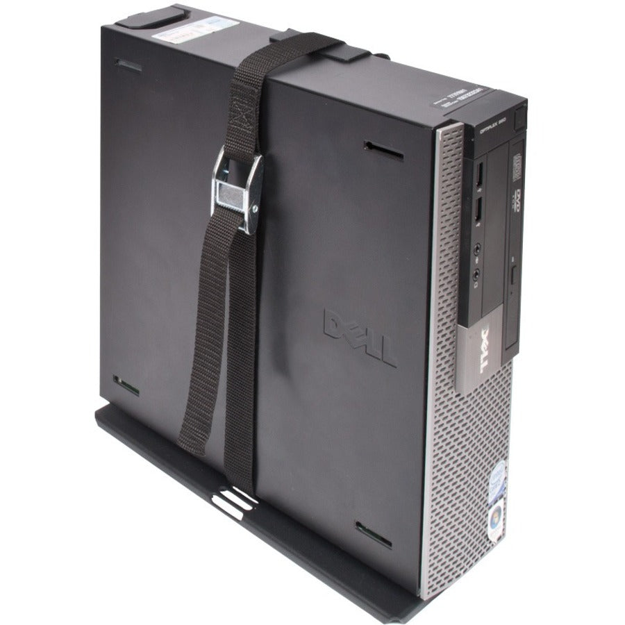 Innovation First Mounting Bracket for Desktop Computer - Black - TAA Compliant WALL-MOUNT-PC