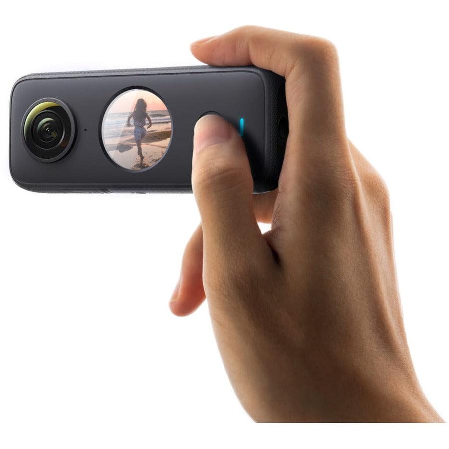 Insta360 ONE X2 Digital Camcorder - 1.3" LCD Touchscreen - 1/2.3" CMOS - High Dynamic Range (HDR) - 5.7K