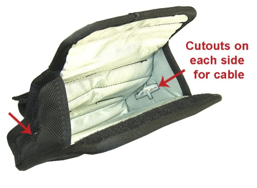 Insulated Holster with Belt Loops for Zebra WT4000 Series