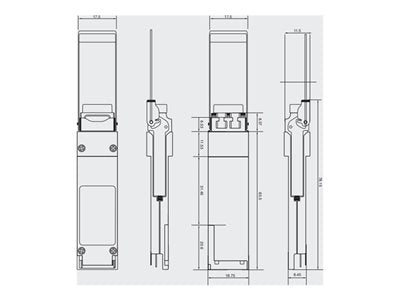Integra Optics - QSFP28 transceiver module - 112 Gigabit Ethernet (optical) - 112GBase-ER4 - LC single-mode - up to 24.9 miles XCVR-Q30V31-IO