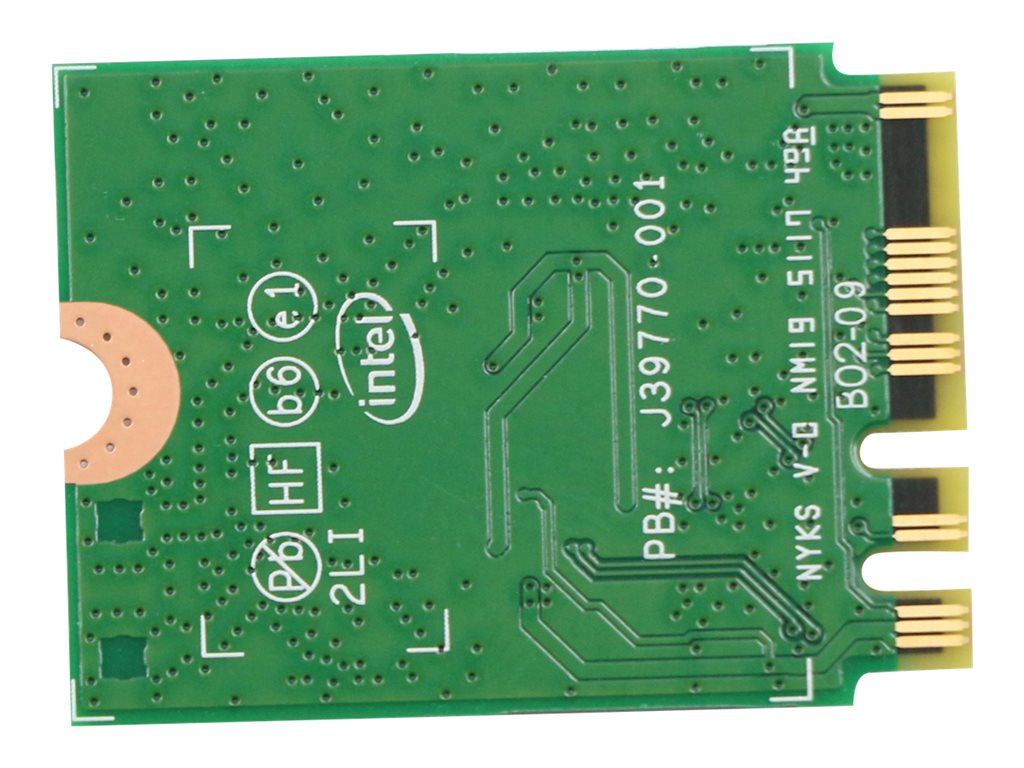 Intel 9260NGW - Network adapter - M.2 Card - Bluetooth, 802.11 - FRU - for IdeaCentre AIO 3 22IMB05; ThinkCentre M70;