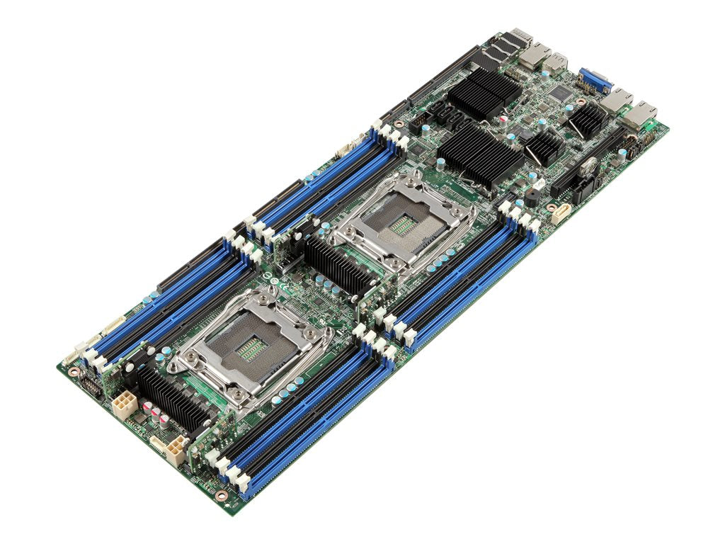 Intel Compute Module HNS2600TPR - Server - blade 2-way - no CPU up to - RAM 0 GB - no HDD - Gigabit Ethernet, 10 Gigabit