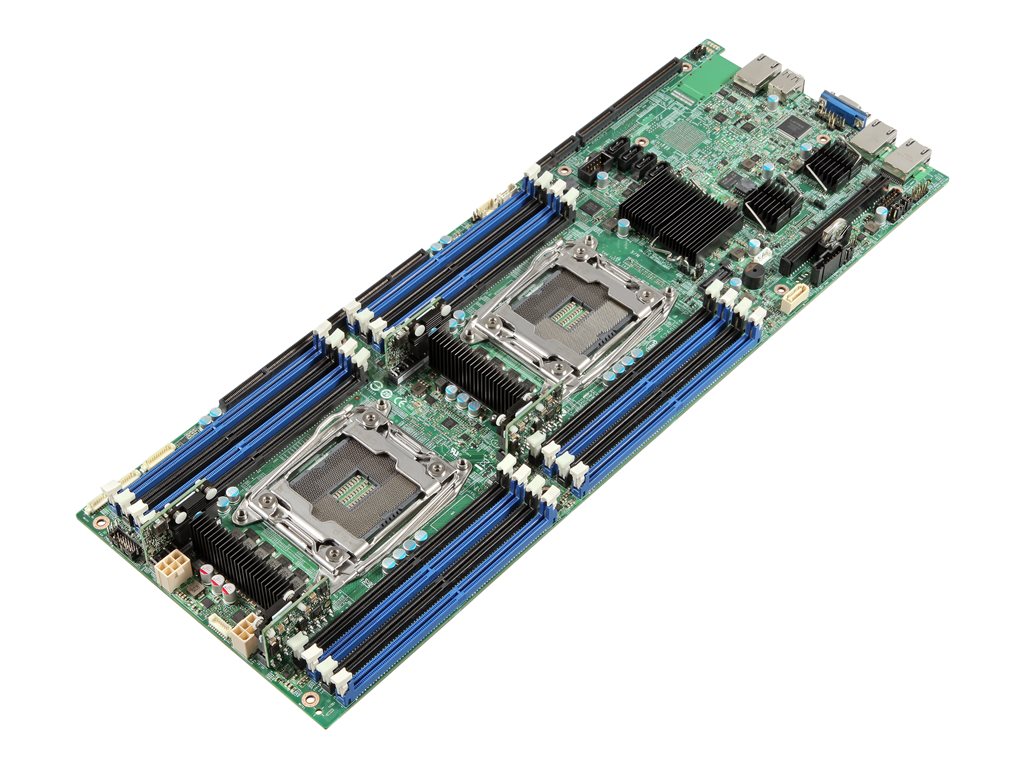 Intel Compute Module HNS2600TPR - Server - blade 2-way - no CPU up to - RAM 0 GB - no HDD - Gigabit Ethernet, 10 Gigabit