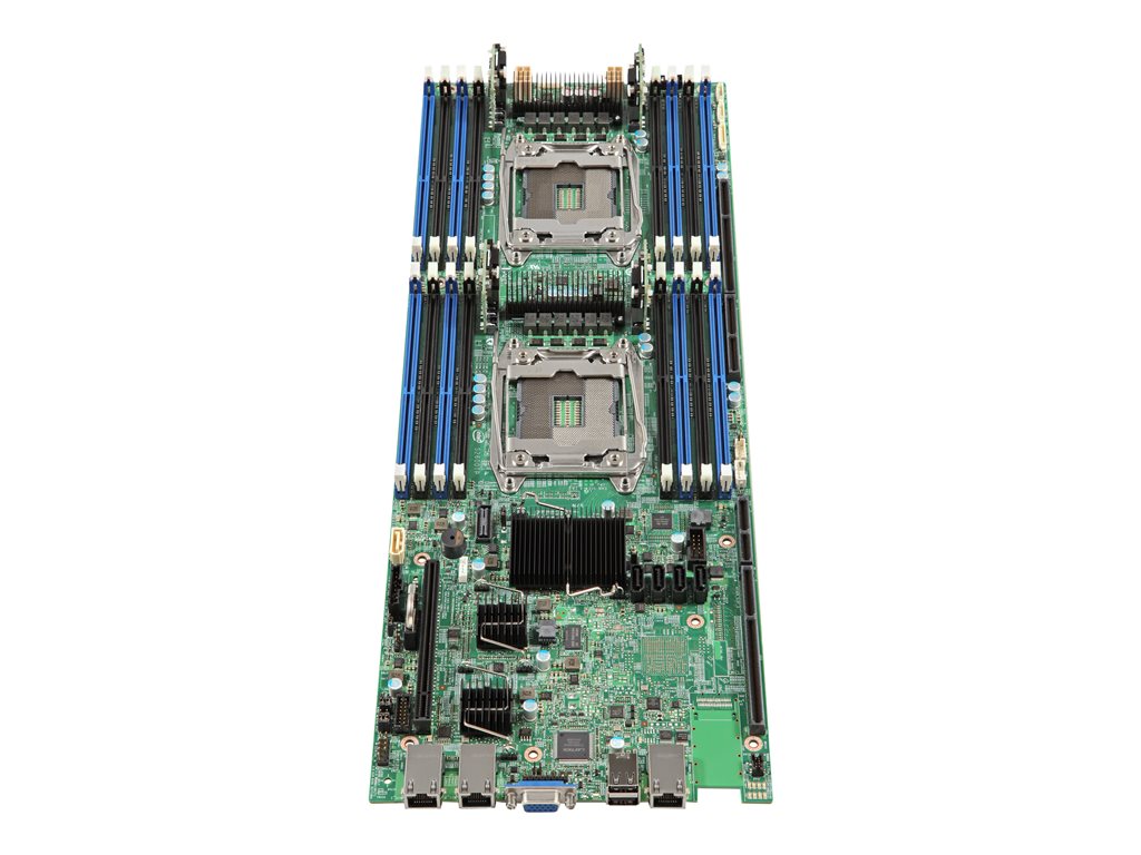 Intel Compute Module HNS2600TPR - Server - blade 2-way - no CPU up to - RAM 0 GB - no HDD - Gigabit Ethernet, 10 Gigabit