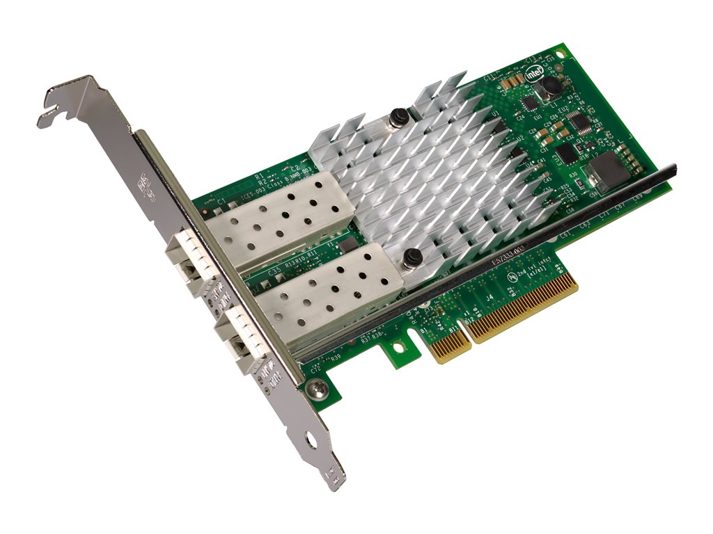 Intel Ethernet Converged Network Adapter X520-DA2 - Network adapter - PCIe 2.0 x8 low profile - 10Gb Ethernet x 2