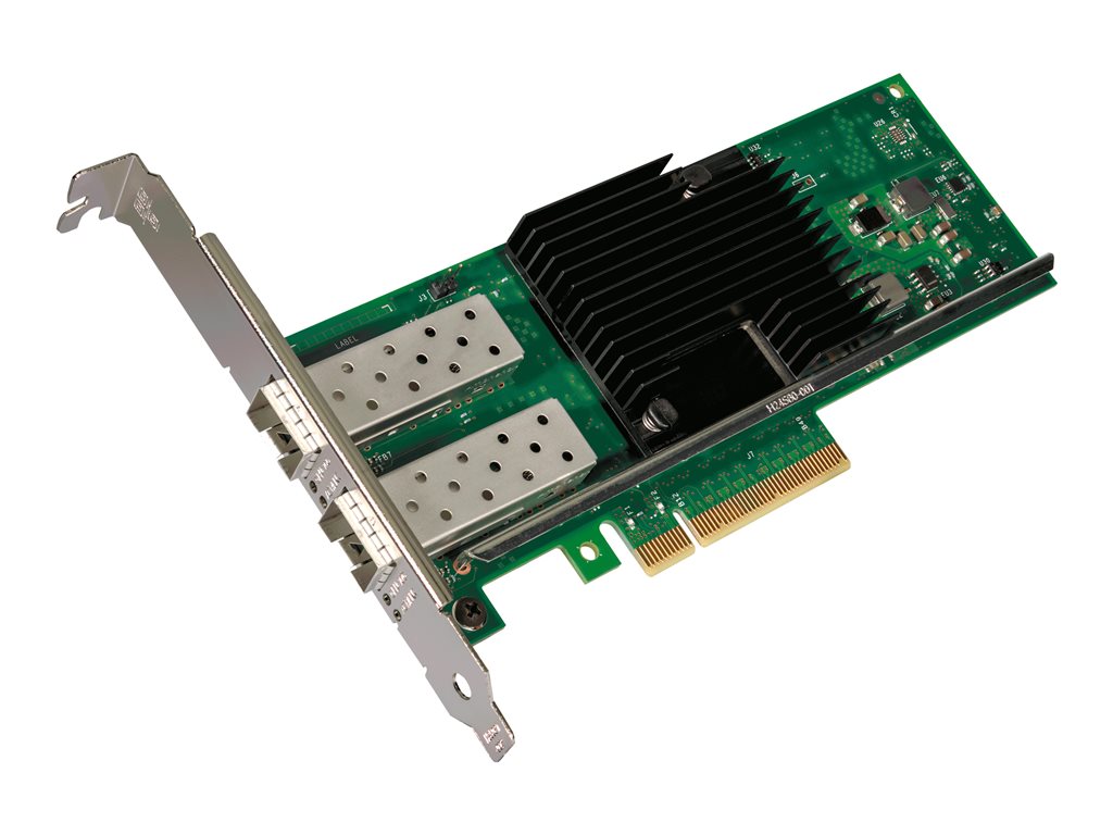 Intel Ethernet Converged Network Adapter X710-DA2 - Network adapter - PCIe 3.0 x8 low profile - 10 Gigabit SFP+ x 2