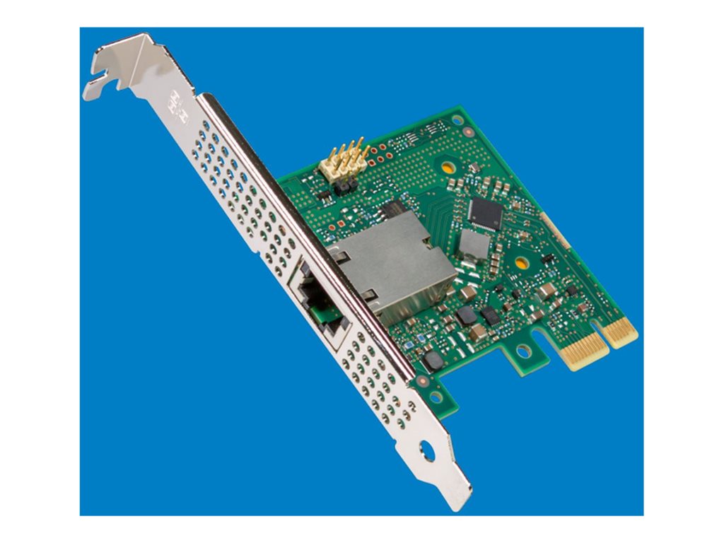 Intel Ethernet Network Adapter I226-T1 - Network adapter - PCI Express 3.1 x1 low profile - 2.5GBase-T x 1 I226T1BLK