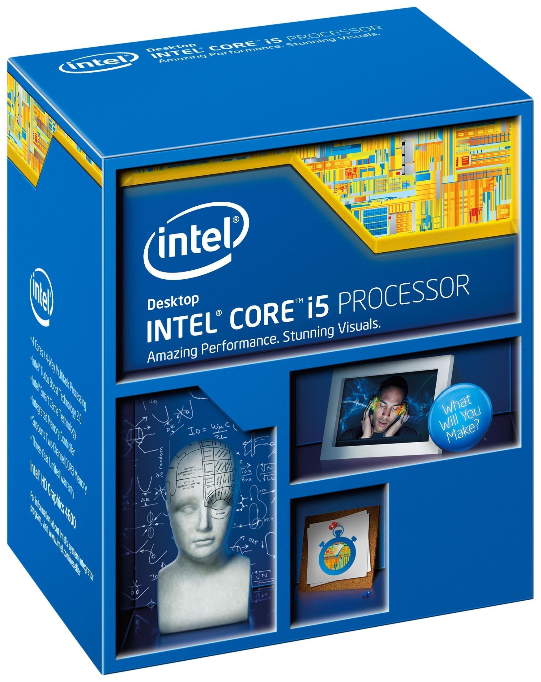 Intel-IMSourcing Intel Core i5 i5-4400 i5-4460 Quad-core (4 Core) 3.20 GHz Processor - Retail Pack BXC80646I54460