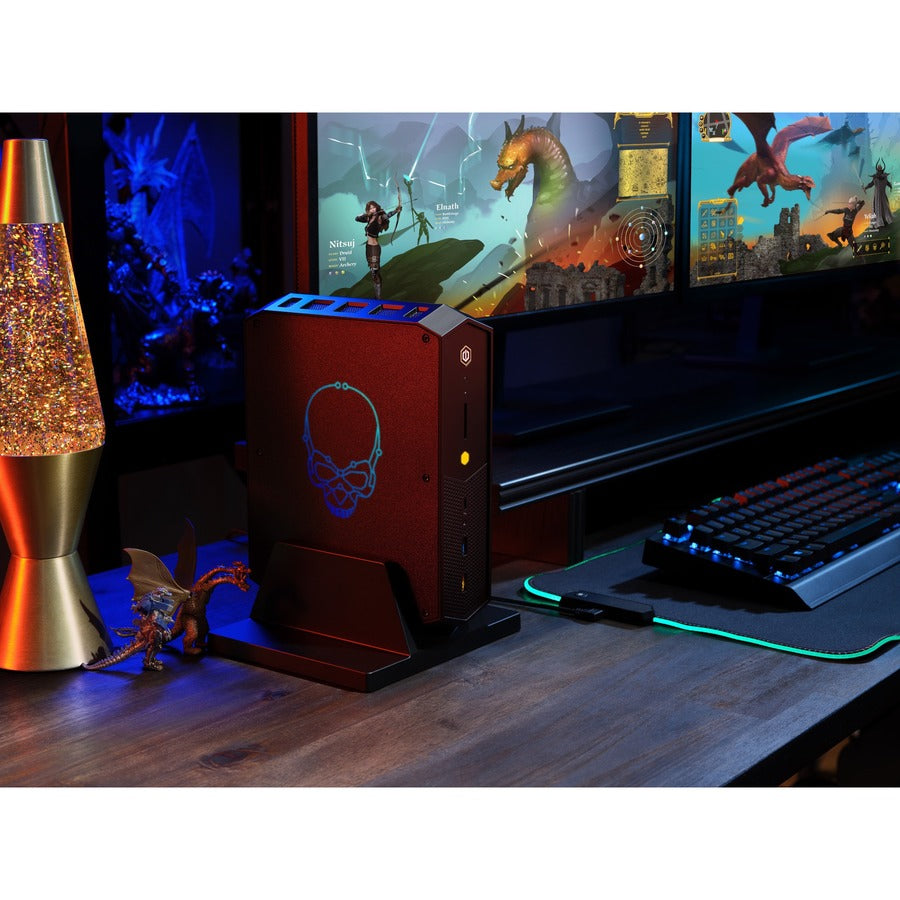 Intel NUC 12 Enthusiast NUC12SNKi72VA Desktop Computer - Intel Core i7 12th Gen i7-12700H Tetradeca-core (14 Core) - 16 GB RAM DDR4 SDRAM - 1 TB PCI Express NVMe 4.0 SSD - Mini PC