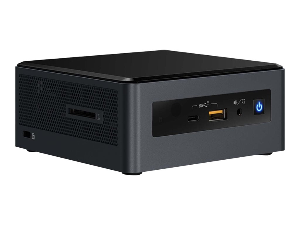 Intel Next Unit of Computing Kit NUC8I5INHJA - Barebone - mini PC - 1 x Core i5 8265U / up to 3.9 GHz - RAM 8 GB - HDD 1