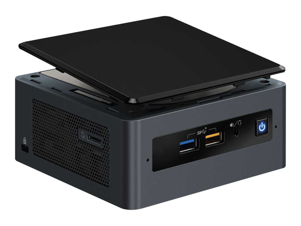 Intel Next Unit of Computing Kit NUC8i7BEH - Barebone - mini PC - 1 x Core i7 8559U / up to 4.5 GHz - RAM 0 GB - Iris