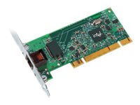 Intel PRO/1000 GT Desktop Adapter - Network adapter - PCI low profile - Gigabit Ethernet