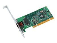 Intel PRO/1000 GT Desktop Adapter - Network adapter - PCI low profile - Gigabit Ethernet