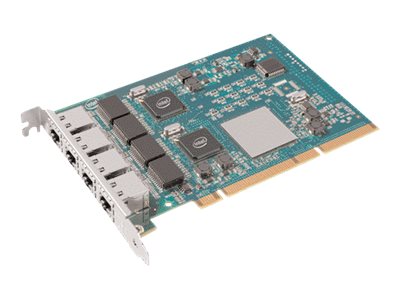 Intel PRO/1000 GT Quad Port Server Adapter - Network adapter - PCI-X - Gigabit Ethernet x 4