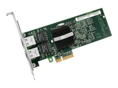Intel PRO/1000 PT Dual Port Server Adapter - Network adapter - PCIe x4 - Gigabit Ethernet x 2