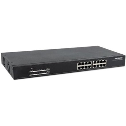 Intellinet 16-Port Gigabit Ethernet PoE+ Switch - 16 Ports - Gigabit Ethernet - 1000Base-T