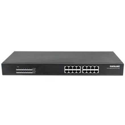 Intellinet 16-Port Gigabit Ethernet PoE+ Switch - 16 Ports - Gigabit Ethernet - 1000Base-T