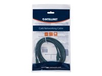 Intellinet Network Patch Cable, Cat6, 1.5m, Green, CCA, U/UTP, PVC, RJ45, Gold Plated Contacts, Snagless, Booted, Lifetime Warranty, Polybag