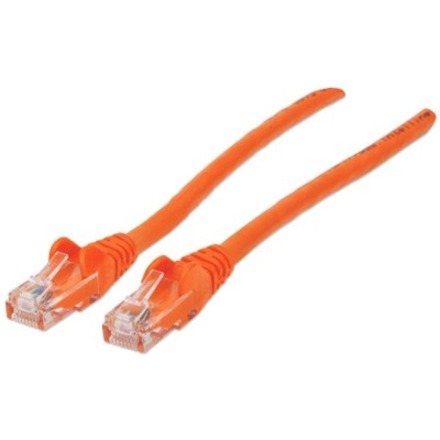Intellinet Network Solutions Cat6 UTP Network Patch Cable, 25 ft (7.5 m), Orange
