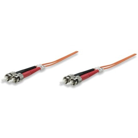 Intellinet Network Solutions Fiber Optic Patch Cable, ST/ST, OM1, 62.5/125, Multimode, 515757
