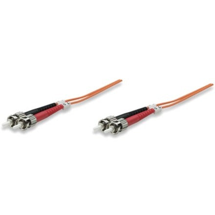 Intellinet Network Solutions Fiber Optic Patch Cable, ST/ST, OM1, 62.5/125, Multimode, 515764