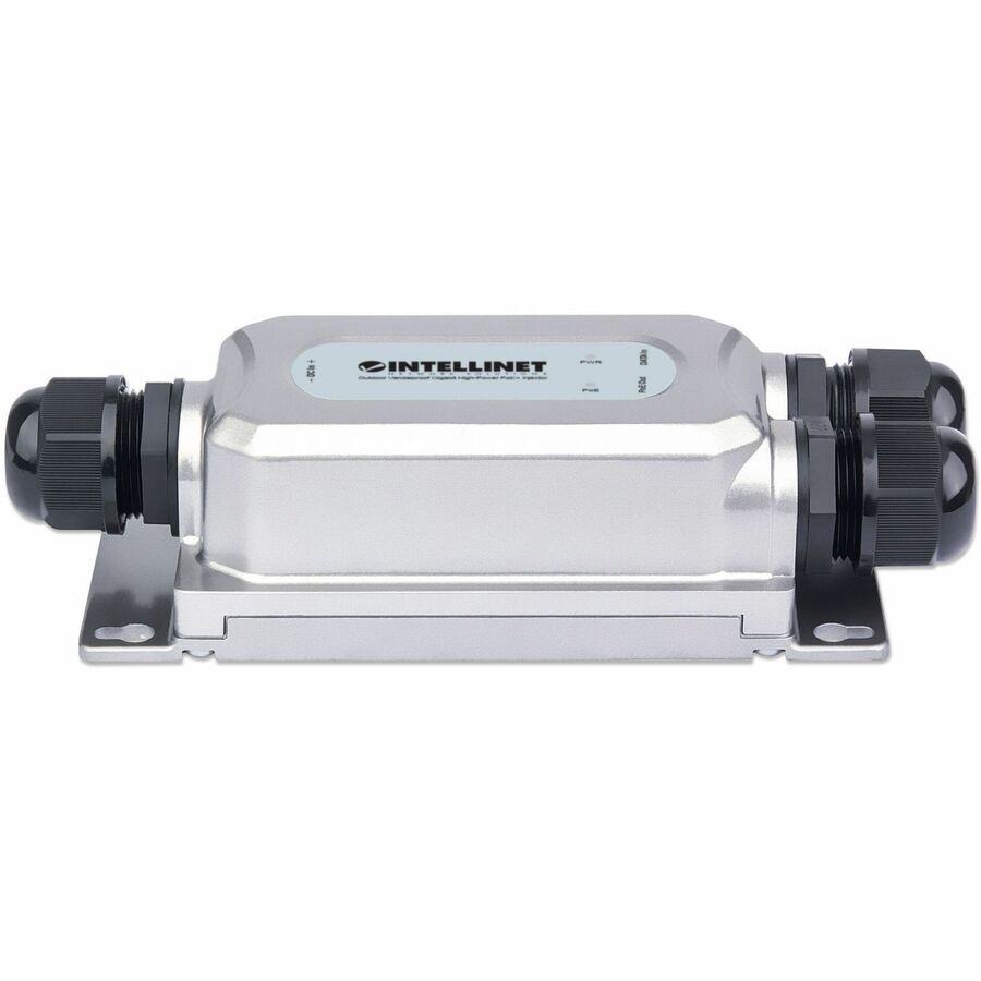 Intellinet PoE+ Injector - 56 V DC Input - 55 V DC, 600 mA Output - 1 x RJ-45 Input