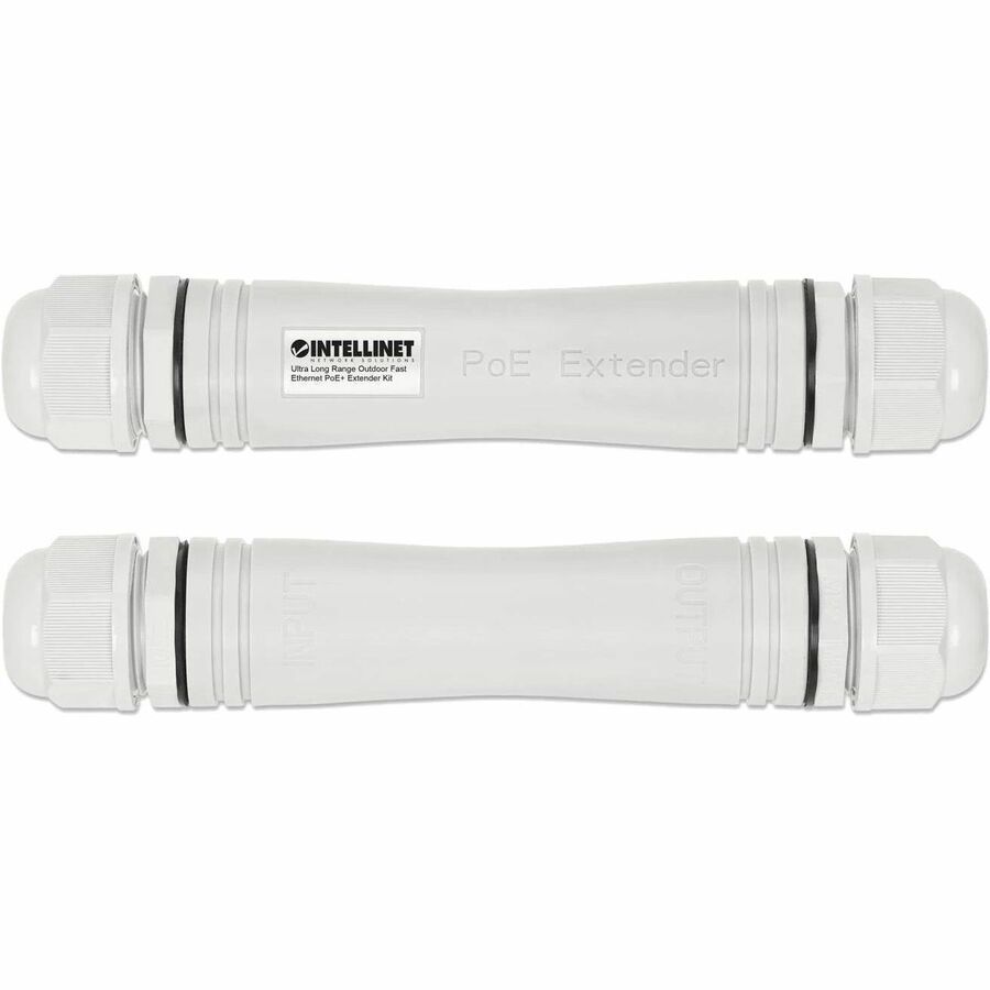 Intellinet Ultra Long Range Outdoor Fast Ethernet PoE+ Extender Kit - 30 W