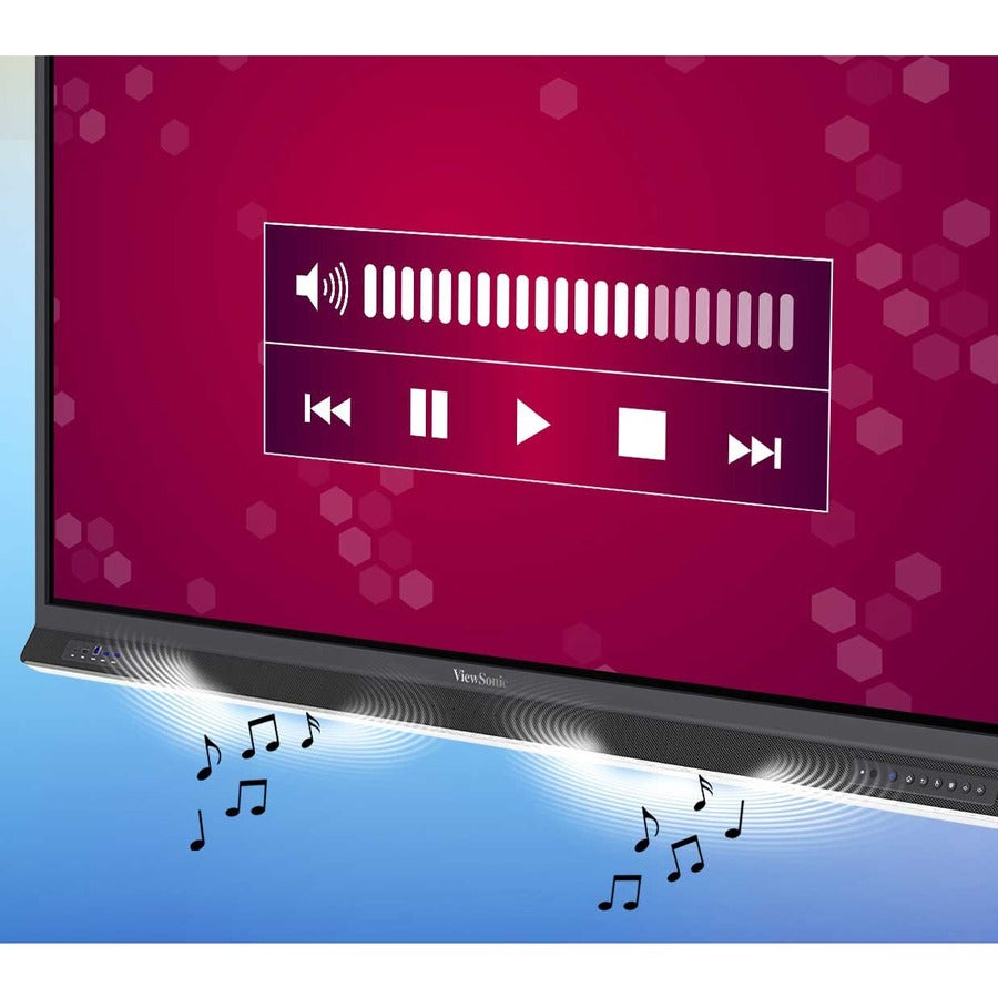 Interactive Display 65 Inch 4K ViewBoard - Multi-touch Education Solution | TecSoft IFP6552-1C-E2