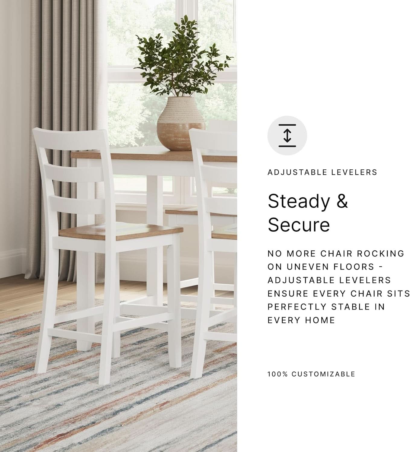 Intercontinental Mango Wood Dining Table Set Cerulean