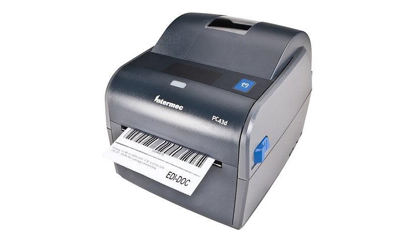 Intermec PC43d Desktop Direct Thermal Printer - Monochrome - Label Print - Ethernet - USB PC43DA01000201
