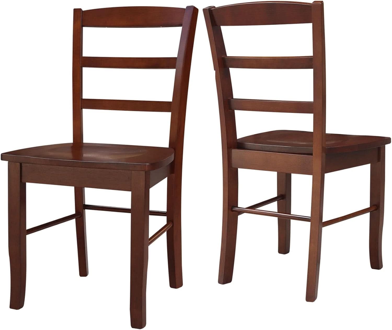 International Concepts Madrid Ladder Back Chair Espresso