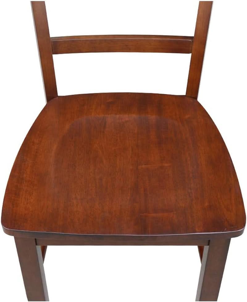 International Concepts Madrid Ladder Back Chair Espresso