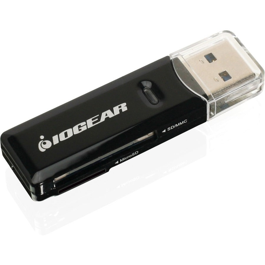 Iogear Compact Usb 3.0 Sdxc/Microsdxc Card Reader/Writer