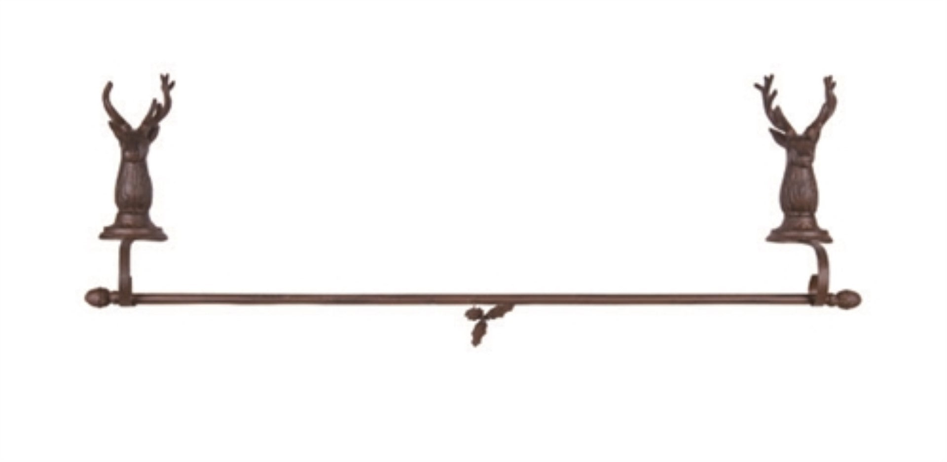 Iron Reindeer Stocking Holder