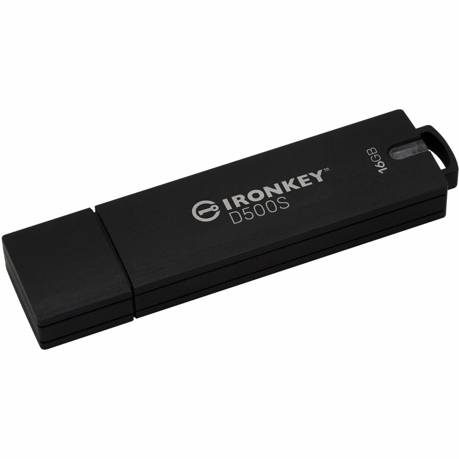 IronKey D500S 16GB USB 3.2 (Gen 1) Type A Flash Drive - 16 GB - USB 3.2 (Gen 1) Type A -