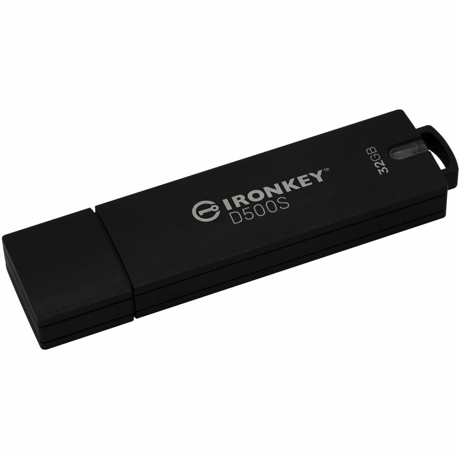 IronKey D500S 32GB USB 3.2 (Gen 1) Type A Flash Drive - 32 GB - USB 3.2 (Gen 1) Type A -