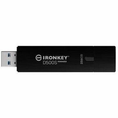 IronKey D500SM 256GB USB 3.2 (Gen 1) Type A Flash Drive - 256 GB - USB 3.2 (Gen 1) Type A